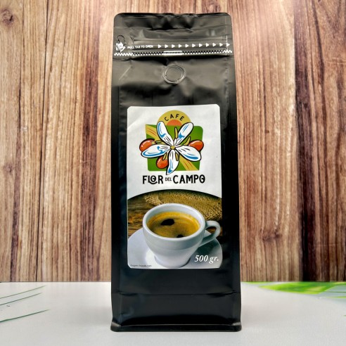 Café Flor del Campo 500g
 Presentación-Molido